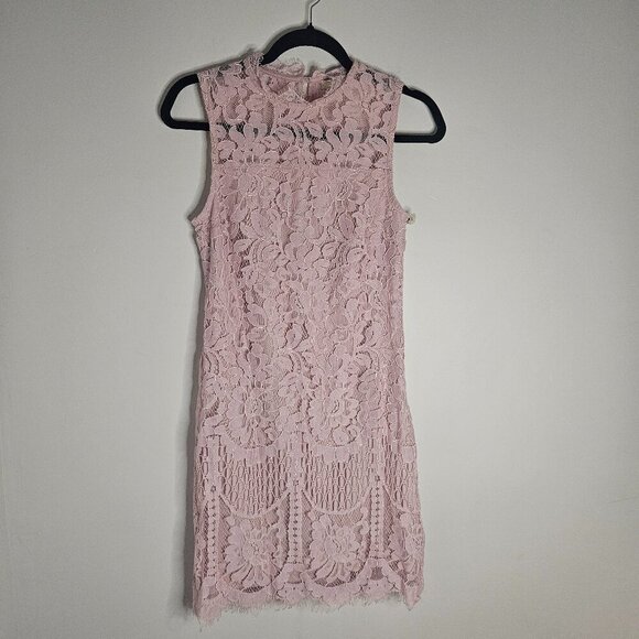 Dex Dresses & Skirts - NWT Pink Lace Cocktail Dress Small